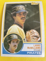 1983 Topps Base Set #253 Larry McWilliams