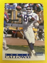 1996 Pro Line Base Set #159 Chris Calloway