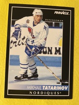 1992 Pinnacle Base Set #35 Mikhail Tatarinov