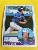 1983 Topps Base Set #302 Ernie Whitt