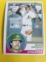 1983 Topps Base Set #312 Brian Kingman