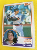 1983 Topps Base Set #332 Glenn Wilson