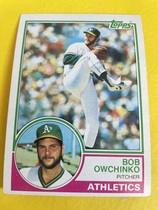 1983 Topps Base Set #338 Bob Owchinko