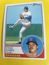 1983 Topps Base Set #353 Steve Comer