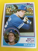 1983 Topps Base Set #364 Brett Butler