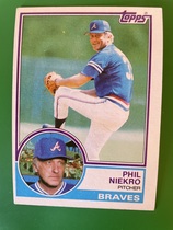 1983 Topps Base Set #410 Phil Niekro