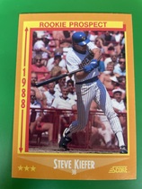 1988 Score Base Set #630 Steve Kiefer