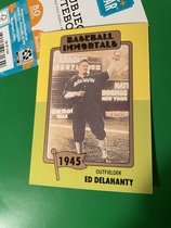 1980 TCMA Baseball Immortals #33 Ed Delahanty