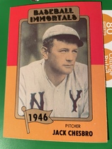 1980 TCMA Baseball Immortals #41 Jack Chesbro