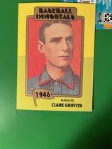 1980 TCMA Baseball Immortals #43 Clark Griffith