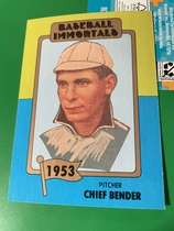 1980 TCMA Baseball Immortals #64 Chief Bender