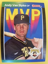 1989 Donruss Bonus MVPs #BC10 Andy Van Slyke