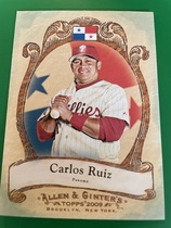 2009 Topps Allen & Ginter National Pride #NP46 Carlos Ruiz