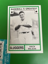 1982 TCMA Greatest Sluggers White Backs #23 Hack Wilson