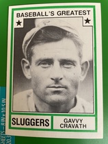 1982 TCMA Greatest Sluggers White Backs #31 Gavvy Cravath