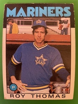 1986 Topps Base Set #626 Roy Thomas