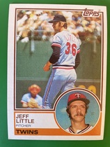 1983 Topps Base Set #499 Jeff Little