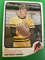 1973 Topps Base Set #244 Ed Acosta