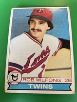 1979 Topps Base Set #633 Rob Wilfong