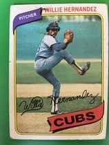 1980 Topps Base Set #472 Willie Hernandez