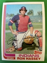 1982 Topps Base Set #54 Ron Hassey