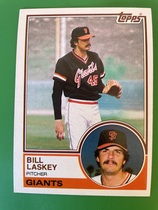 1983 Topps Base Set #518 Bill Laskey