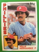 1984 Topps Base Set #199 Willie Hernandez