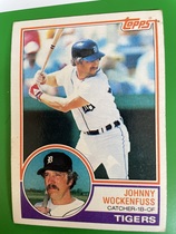 1983 Topps Base Set #536 John Wockenfuss