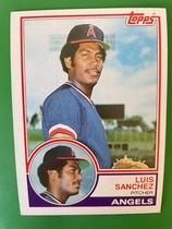 1983 Topps Base Set #623 Luis Sanchez
