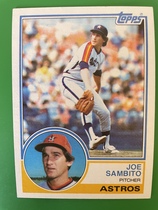 1983 Topps Base Set #662 Joe Sambito