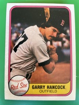 1981 Fleer Base Set #229 Garry Hancock