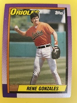 1990 Topps Base Set #787 Rene Gonzales