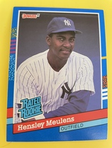 1991 Donruss Base Set #31 Hensley Meulens