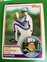 1983 Topps Base Set #717 Scott Sanderson