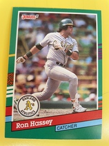 1991 Donruss Base Set #476 Ron Hassey