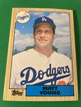 1987 Topps Traded #131T Matt Young