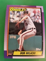 1990 Topps Base Set #73 Bob Milacki