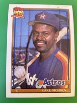 1991 Topps Base Set #119 Carl Nichols