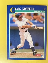 1991 Score Base Set #69 Craig Grebeck