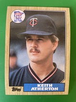 1987 Topps Base Set #52 Keith Atherton