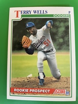 1991 Score Base Set #359 Terry Wells