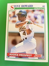 1991 Score Base Set #364 Steve Howard