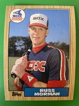 1987 Topps Base Set #233 Russ Morman