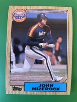 1987 Topps Base Set #408 John Mizerock