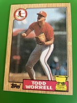 1987 Topps Base Set #465 Todd Worrell