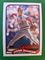 1989 Topps Base Set #107 Jose DeLeon