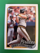 1989 Topps Base Set #218 Mike Lavalliere