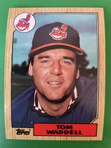 1987 Topps Base Set #657 Tom Waddell