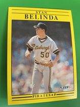 1991 Fleer Base Set #30 Stan Belinda