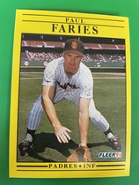 1991 Fleer Base Set #528 Paul Faries